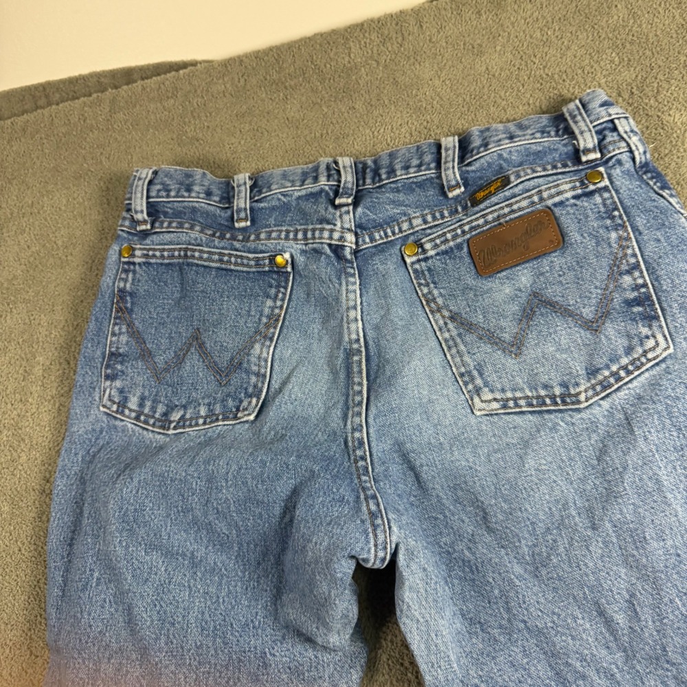 Wrangler 47MWZDS Premium Performance Cowboy Cut Jeans Light Wash 34x32